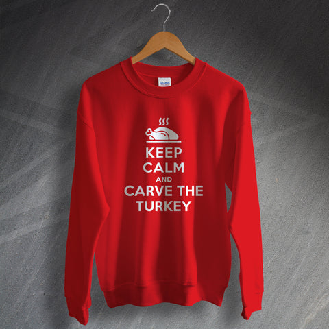 Christmas Jumper Keep Calm and Carve The Turkey