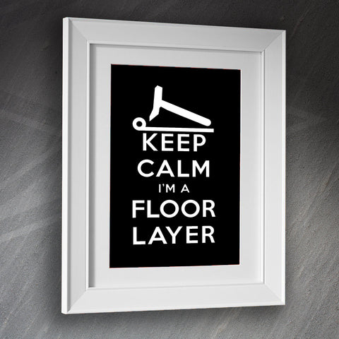 Floor Layer Framed Print