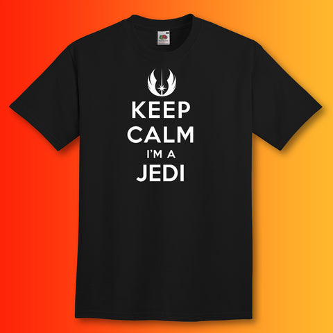 Keep Calm I'm a Jedi T-Shirt Black
