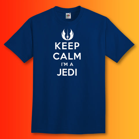 Keep Calm I'm a Jedi T-Shirt Navy