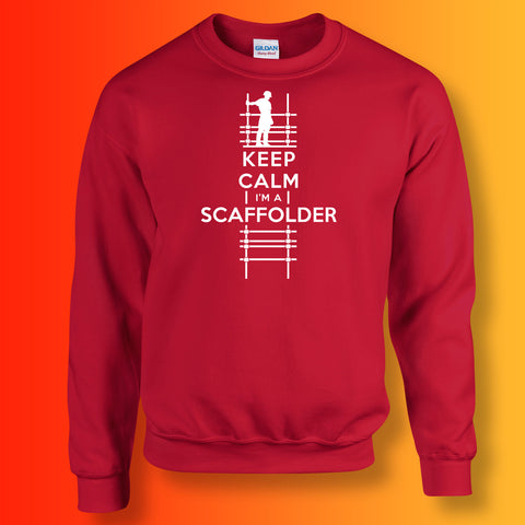 Keep Calm I'm a Scaffolder Sweater