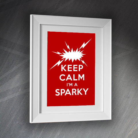 Sparky Framed Print