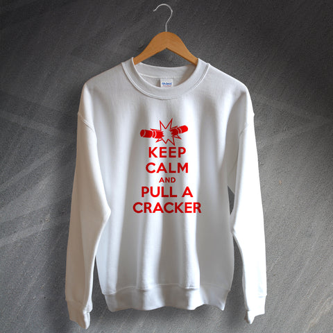 Christmas Jumper Keep Calm and Pull a Cracker