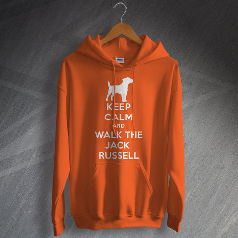 Keep Calm and Walk The Jack Russell Unisex Hoodie