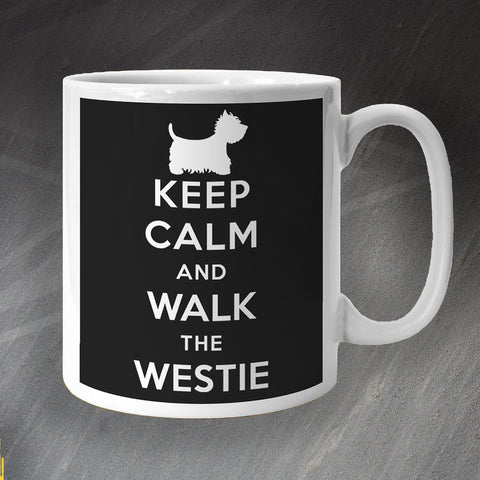 Keep Calm and Walk The Westie Mug