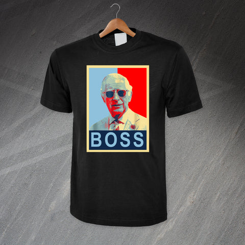 King Charles III Boss T-Shirt
