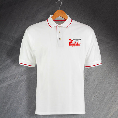 Liverpool Football Polo Shirt Embroidered Contrast The Kloppfather