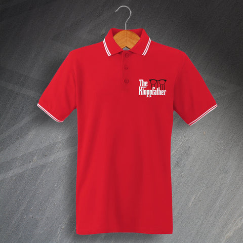 Liverpool Football Polo Shirt Embroidered Tipped The Kloppfather