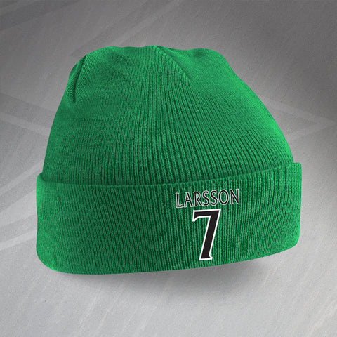 Larsson 7 Embroidered Beanie Hat