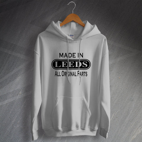 Leeds Hoodie Made in Leeds All Original Parts