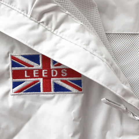 Leeds Football Flag Waterproof Jacket