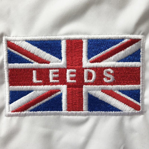 Leeds Football Flag Badge