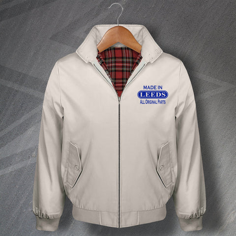 Made in Leeds All Original Parts Embroidered Harrington Jacket