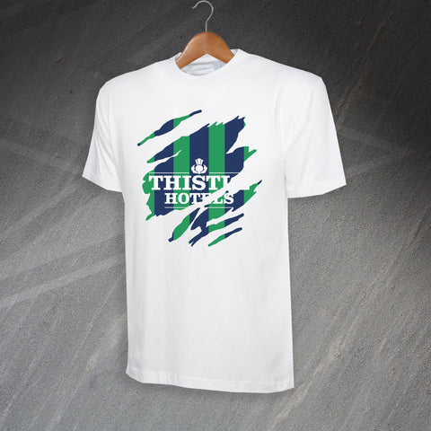 Retro Leeds 1994 Torn Effect T-Shirt