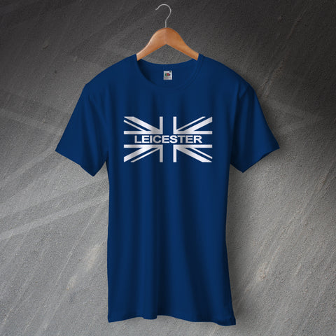 Leicester Union Jack Football T-Shirt