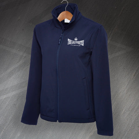 The Lilywhites It's a Way of Life Embroidered Classic Softshell Jacket