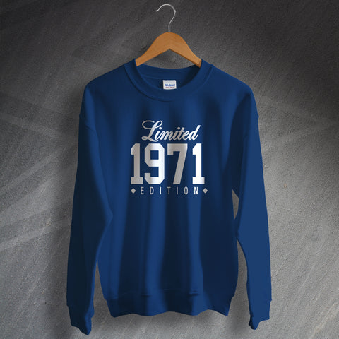 1971 Sweatshirt Limited 1971 Edition