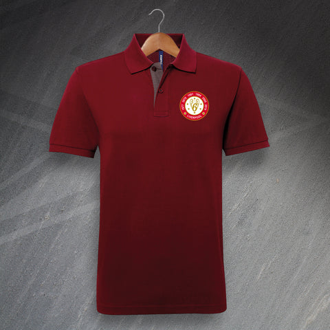 Liverpool 6 Time Champions of Europe Polo Shirt