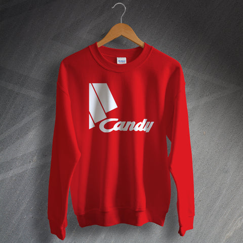 Liverpool Football Sweatshirt Candy 1991-92
