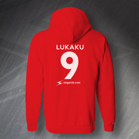 Lukaku Hoodie with Name & Number on Back