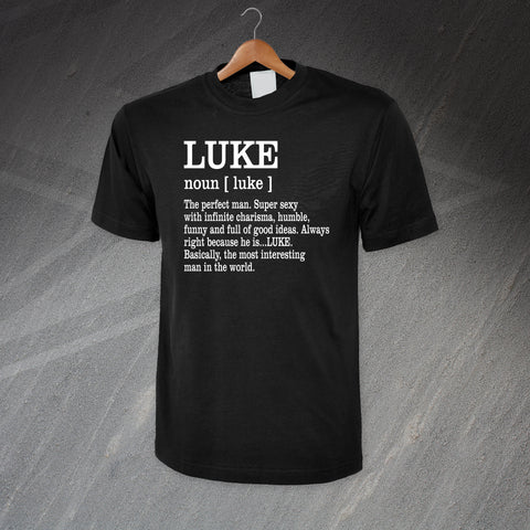 Luke Name Meaning T-Shirt