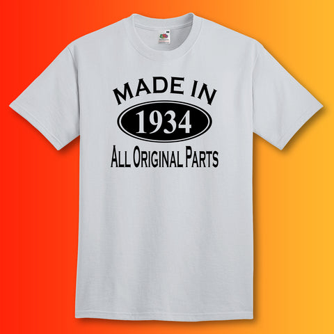 Made In 1934 All Original Parts Unisex T-Shirt