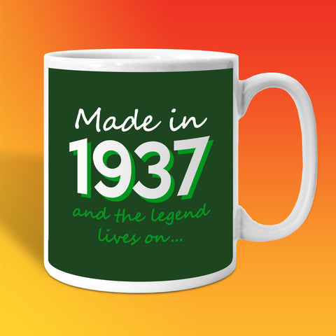 Made In 1937 and The Legend Lives On Bottle Green