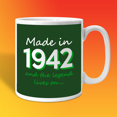 Made In 1942 and The Legend Lives On Bottle Green