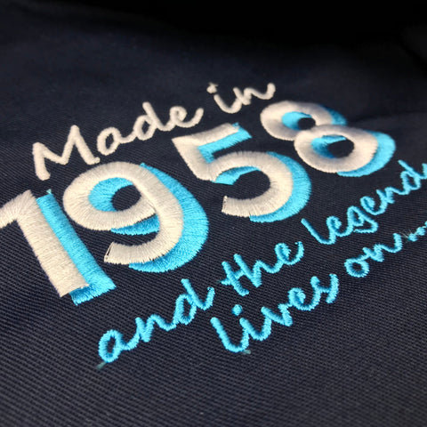 Made in 1958 and The Legend Lives On Super Pro Bodywarmer