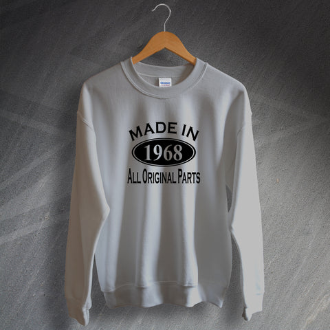 1968 Sweatshirt Made in 1968 All Original Parts
