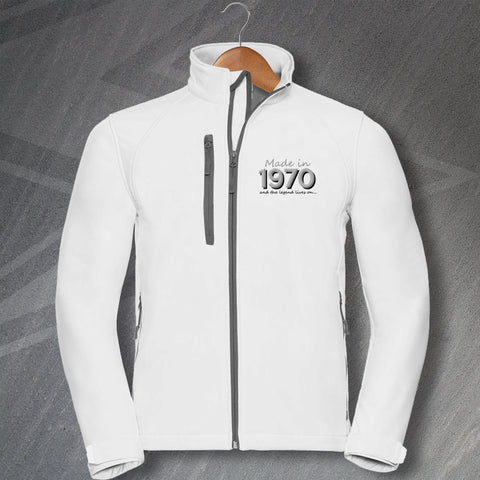 Made in 1970 and The Legend Lives On Softshell Jacket