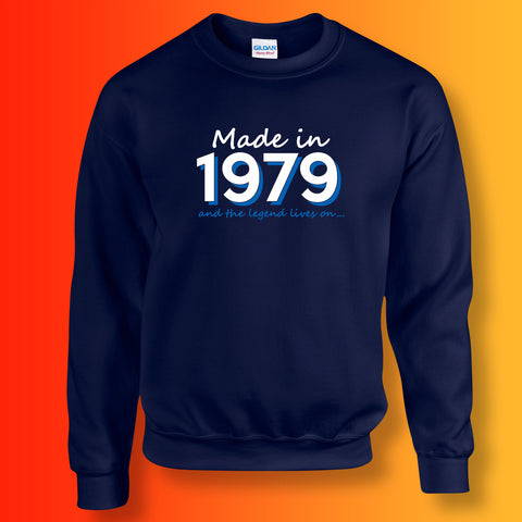 Made In 1979 and The Legend Lives On Unisex Sweater