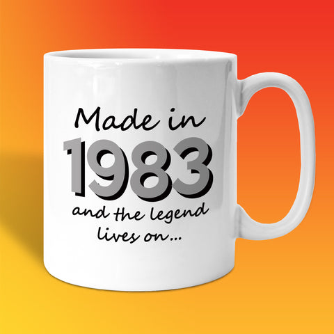 Made In 1983 and The Legend Lives On White