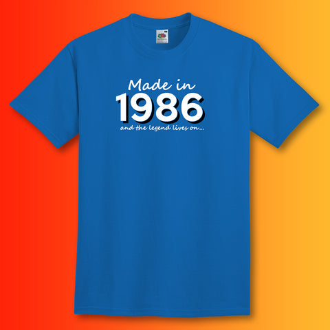 1986 T Shirt