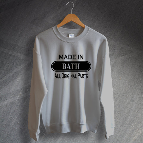 Bath Sweatshirt Made in Bath All Original Parts