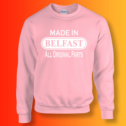 Made In Belfast All Original Parts Sweater Light Pink