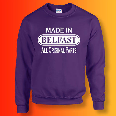 Made In Belfast All Original Parts Sweater Purple
