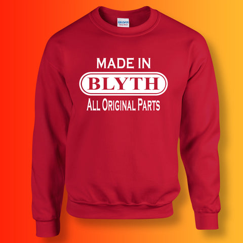 Made In Blyth All Original Parts Sweater Red