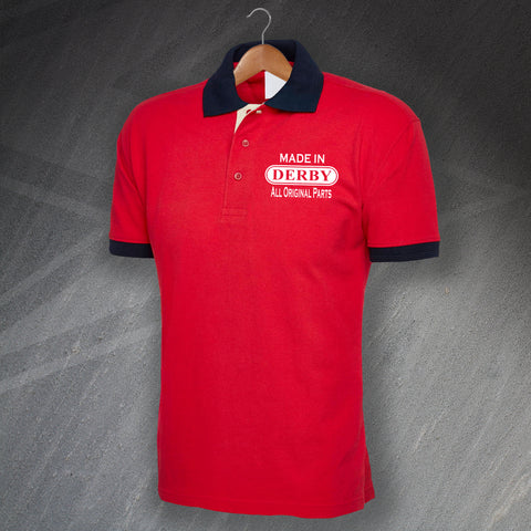 Made in Derby All Original Parts Tricolour Polo Shirt