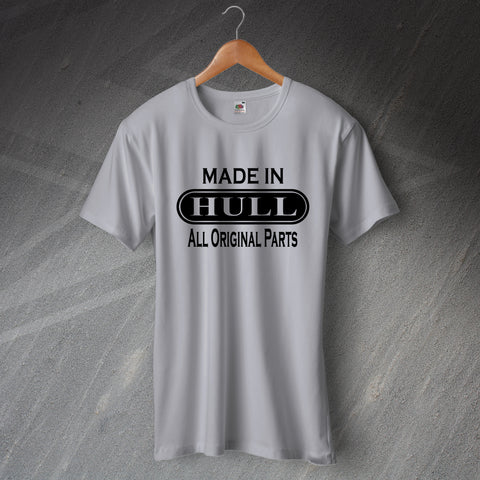 Hull T-Shirt Made in Hull All Original Parts