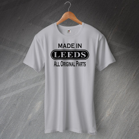 Leeds T-Shirt Made in Leeds All Original Parts