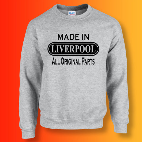 Made In Liverpool All Original Parts Unisex Sweater