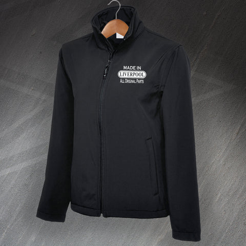 Made in Liverpool All Original Parts Embroidered Classic Softshell Jacket