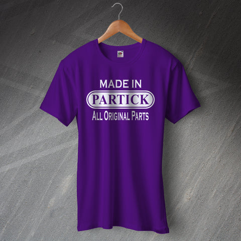 Made in Partick All Original Parts T-Shirt