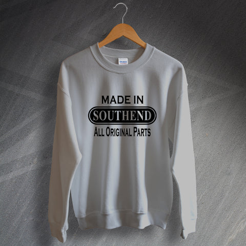 Southend Sweatshirt Made in Southend All Original Parts