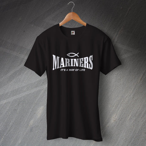 Grimsby Football T-Shirt Mariners It's a Way of Life
