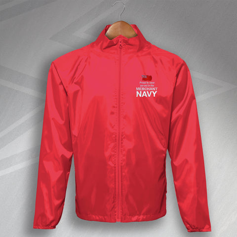 Merchant Navy Lightweight Jacket Embroidered Proud to Have Served