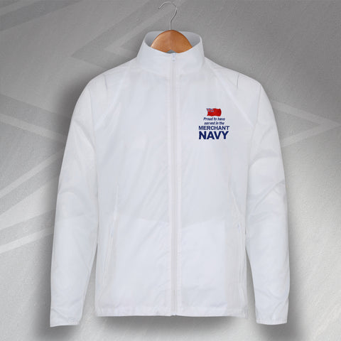 Merchant Navy Lightweight Jacket Embroidered Proud to Have Served
