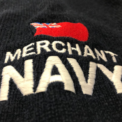 Merchant Navy V-Neck Jumper