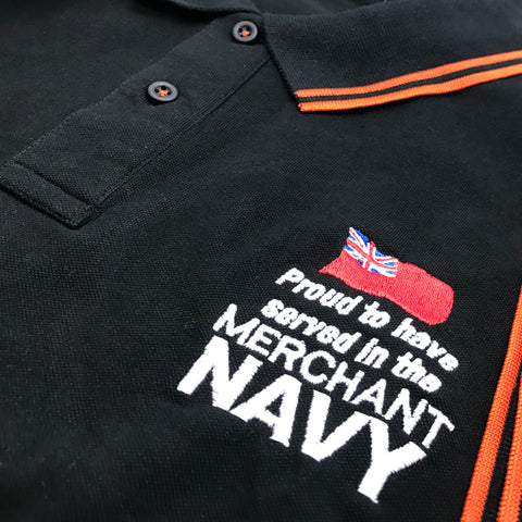 Merchant Navy Embroidered Polo Shirt